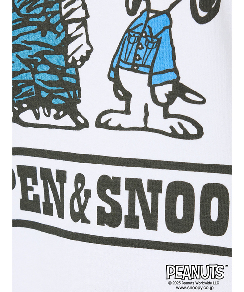 Johnbull（ジョンブル）の「【JOHNBULL/ジョンブル】VINTAGE PEANUTS 裏毛スウェット PIGPEN & SNOOPY / CHARLIE BROWN /ユニセックス/ キャラクター /スヌーピー ピーナッツ（スウェット・メンズ・ホワイト系その他2/ホワイト系その他/ホワイト系その他3・M/L）」の11枚目の写真