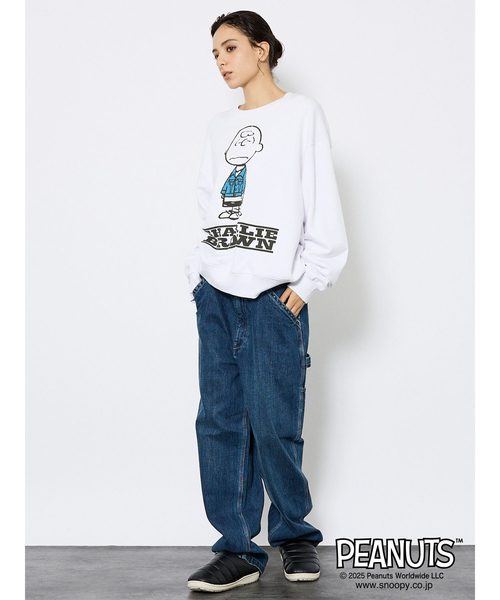 Johnbull（ジョンブル）の「【JOHNBULL/ジョンブル】VINTAGE PEANUTS 裏毛スウェット PIGPEN & SNOOPY / CHARLIE BROWN /ユニセックス/ キャラクター /スヌーピー ピーナッツ（スウェット・メンズ・ホワイト系その他2/ホワイト系その他/ホワイト系その他3・M/L）」の14枚目の写真