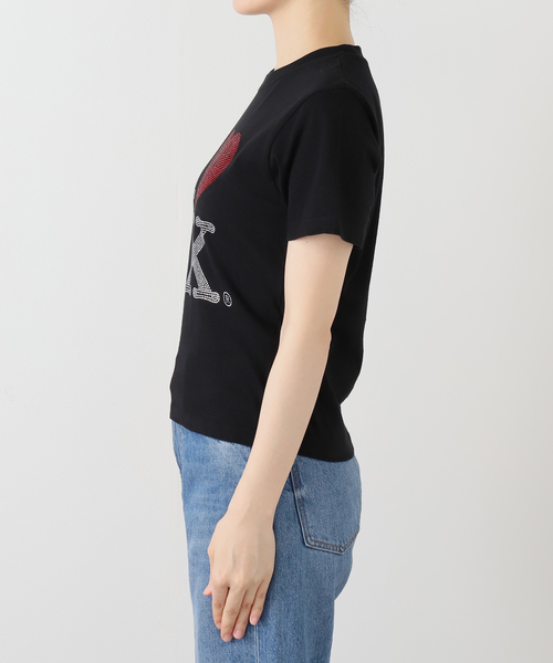 Carne Bollente（カルネボレンテ）の「【Carne Bollente/カルネボレンテ】The Ex Effect AW25BT0103（Tシャツ/カットソー・レディース・ブラック・MEDIUM/SMALL）」の8枚目の写真