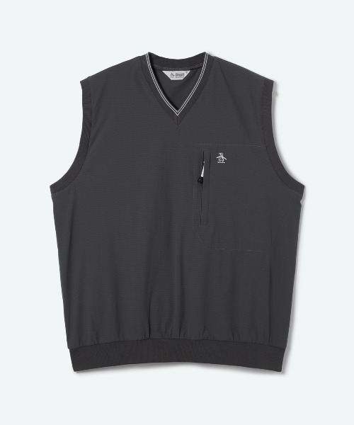 今季新作Penguin by Munsingwear メンズベスト ダークグレー Penguin by Munsingwear｜ペンギン バイ マンシングウェア（メンズ）の