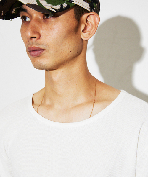 ワイド ネック サーマル ロンT（Tシャツ/カットソー）｜JOURNAL