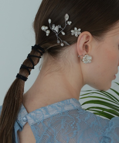 Cupid Heart(キューピッドハート)の「【Cupid Heart】結婚式用!3本ヘアピンset(ヘアピン・レディース・ゴールド/シルバー・MEDIUM)」の19枚目の写真