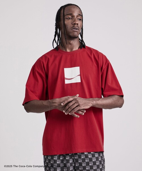 Saturdays NYC（サタデーズ ニューヨークシティ ）の「Coca-Cola 70s DRD Printed T-Shirt（Tシャツ/カットソー・メンズ・ブラック/ホワイト/レッド・XL/L/M/S）」の9枚目の写真