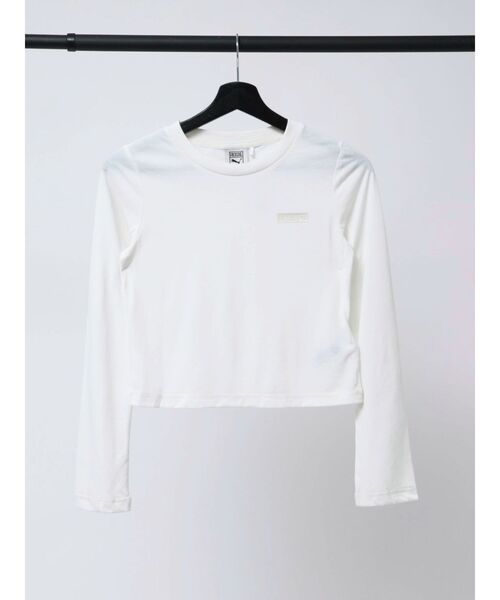 PUMA(プーマ)の「【PUMA】PUMA X ROSE Slim Longsleeve Tee(Tシャツ/カットソー・レディース・ブラック/ホワイト・MEDIUM/SMALL)」の3枚目の写真