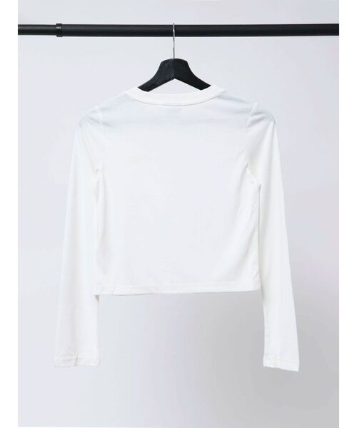 PUMA(プーマ)の「【PUMA】PUMA X ROSE Slim Longsleeve Tee(Tシャツ/カットソー・レディース・ブラック/ホワイト・MEDIUM/SMALL)」の4枚目の写真