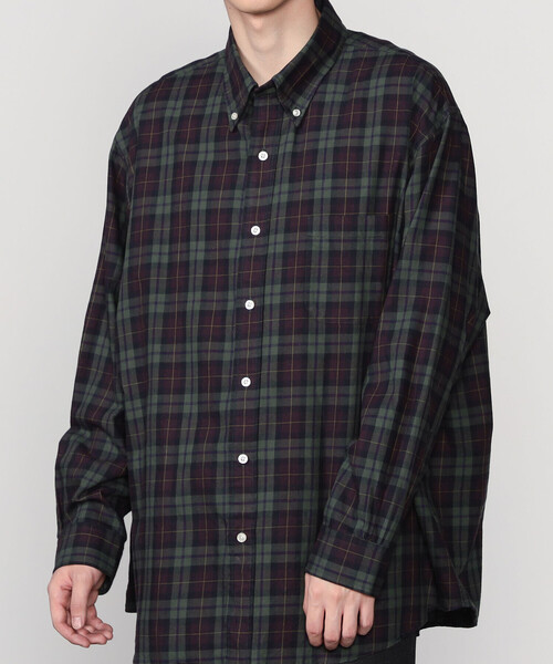 セール】Brooks Brothers |〈別注〉コットンフランネル ポロカラー