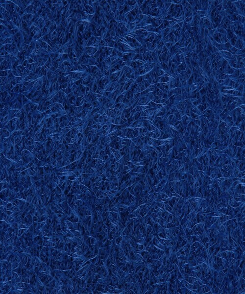 MICO COULIER（ミコクリエ）の「ダブルフェイスシャギー2WAYプルオーバーニット（ニット/セーター・レディース・ブルー/チャコールグレー/グレイッシュベージュ・38）」の20枚目の写真