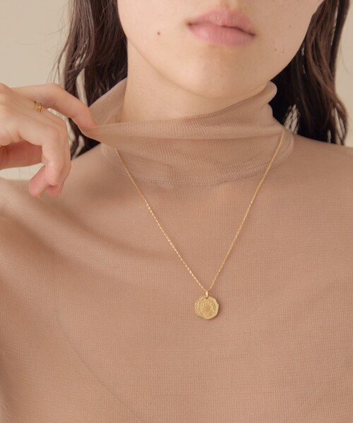 ete bijoux（エテビジュー）の「[ライフイズアジャーニー] ダイヤモンド メダリング ネックレス（ネックレス・レディース・イエローゴールド・FREE）」の7枚目の写真