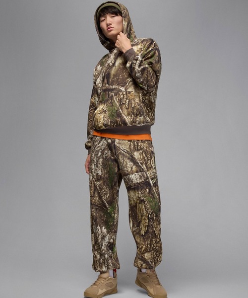 JORDAN BRAND（ジョーダンブランド）の「JORDAN BRAND M J BRK FLC PO RLT / ジョーダン ブランド ジョーダン BRK フリース プルオーバー L/S フーディ RLT / NIKE【SP】（パーカー・メンズ・リアルツリーカモ・S/M/L/XL/XXL）」の8枚目の写真