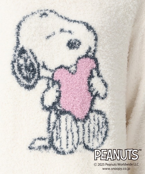 MISCH MASCH(ミッシュマッシュ)の「PEANUTSデザインルームウェアワンピース(ワンピース・レディース・アイボリー/ピンク・フリ-)」の10枚目の写真