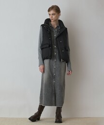 Diagram（ダイアグラム）の「スタンドカラーダウンベスト（ダウンベスト）」