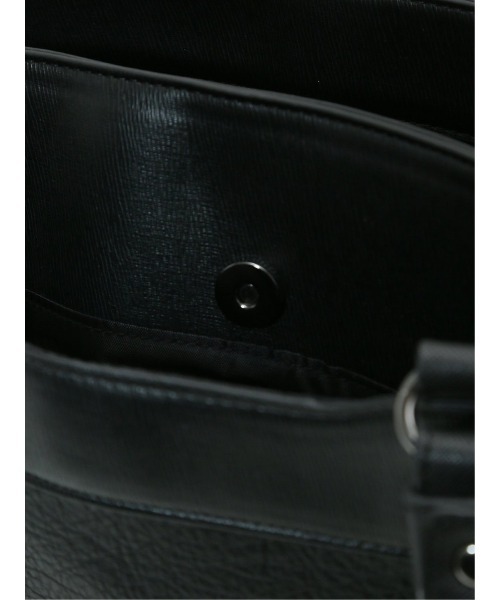 m.f.editorial（エムエフエディトリアル）の「【A4対応】m.f.エディトリアル メンズ ムラ型押し トートバッグ（トートバッグ・メンズ・ブラック/ネイビー・FREE）」の15枚目の写真