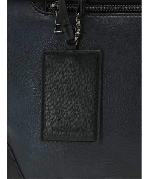 m.f.editorial（エムエフエディトリアル）の「【A4対応】m.f.エディトリアル メンズ ムラ型押し トートバッグ（トートバッグ・メンズ・ブラック/ネイビー・FREE）」の18枚目の写真