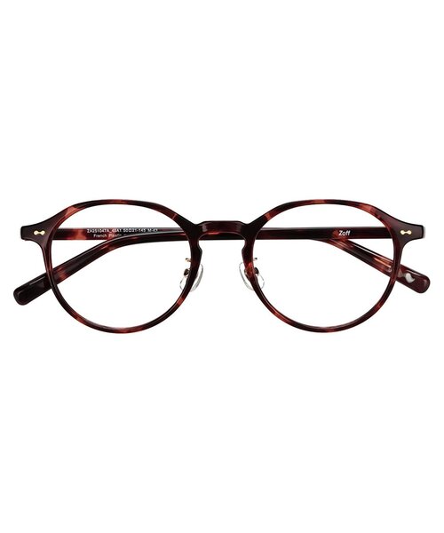 水越みさと さんコラボ】Zoff｜Misato Mizukoshi ボストン型 メガネ