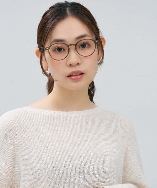 専用みさと様オーダー出品 水越みさと さんコラボ】Zoff｜Misato Mizukoshi ボストン型 メガネ