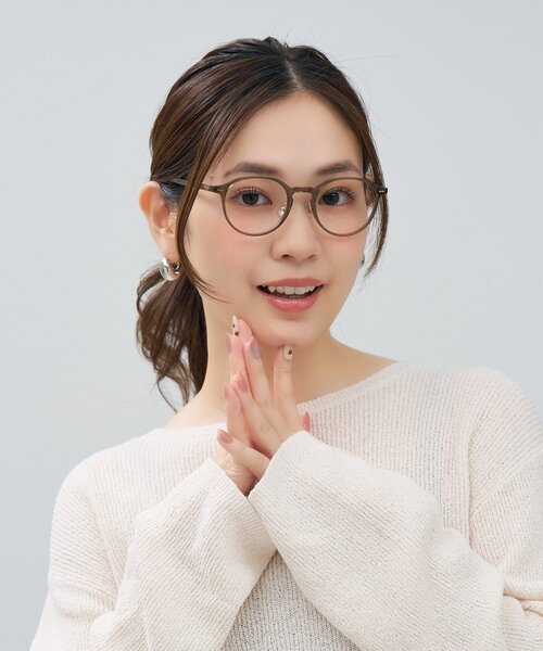 ゾフ　Zoff　メガネ　水越みさとさんコラボ メガネブランド「Zoff」と美容クリエイター“水越みさと”との