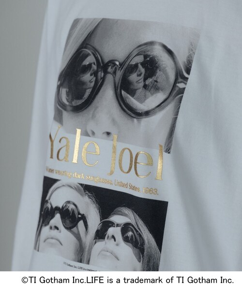 GALLEST(ギャレスト)の「【GOOD ROCK SPEED】LIFE PC/Yale Joel FOIL PRINT LS T-SHIRT(Tシャツ/カットソー・レディース・ホワイト・38)」の7枚目の写真