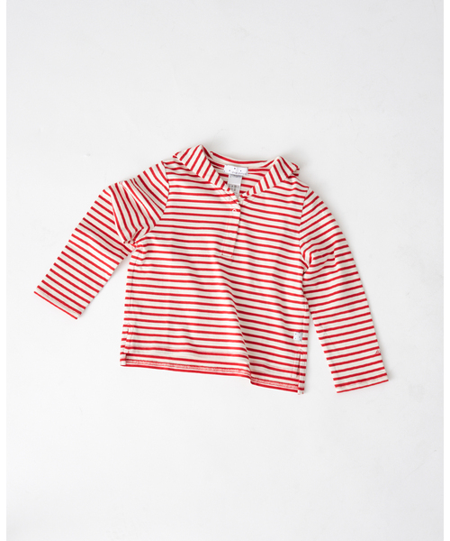 IENA｜イエナのTシャツ/カットソー（レッド/赤色系・ボーダー柄）通販