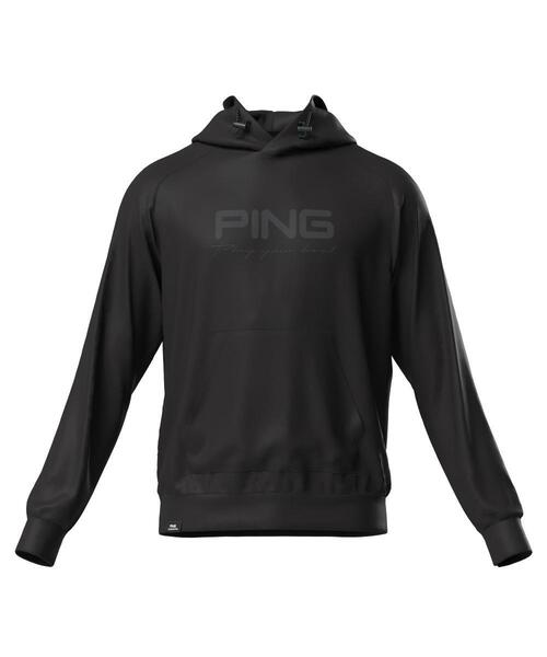 PING(ピン)の「【PING APPAREL】全方向ストレッチカルイシフーディ <PERFORMANCE> (MENS)(スウェット・メンズ・パープル/ホワイト/グレー/ブラック・L/LL/LL1/M/S)」の9枚目の写真