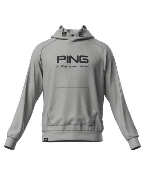 PING(ピン)の「【PING APPAREL】全方向ストレッチカルイシフーディ <PERFORMANCE> (MENS)(スウェット・メンズ・パープル/ホワイト/グレー/ブラック・L/LL/LL1/M/S)」の19枚目の写真