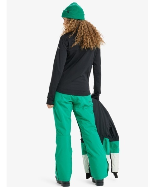 ROXY(ロキシー)の「VERTERE FULL ZIP /ロキシージップアップハイネックスノーレイヤー(スウェット・レディース・ブラック・SMALL/LARGE)」の3枚目の写真