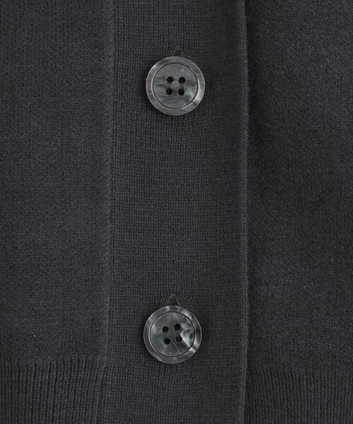 grove(グローブ)の「季節に映える ニットカーディガン(カーディガン/ボレロ・レディース・レッド系1/チャコールグレー/ダークグレー・02/01/04)」の11枚目の写真