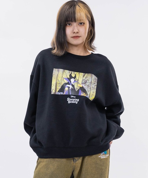 Desire 馬の絵柄プリント トレーナー k】〔Disney/ディズニー〕Villains アソートプリント トレーナー