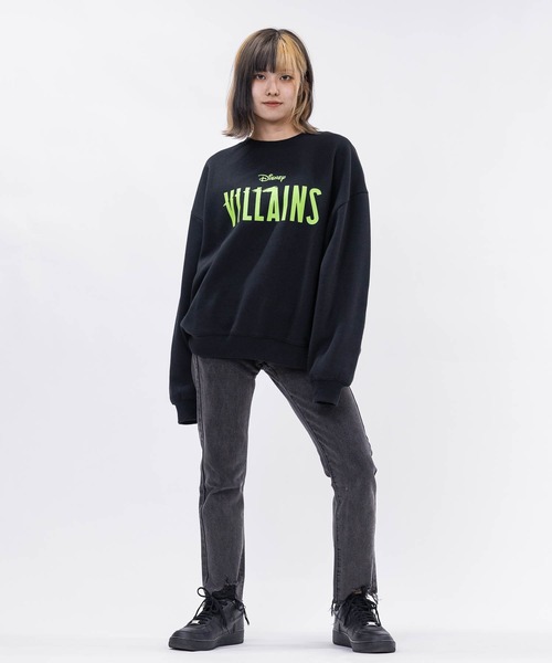 Disney(ディズニー)の「【k】〔Disney/ディズニー〕Villains アソートプリント トレーナー(スウェット・レディース・ブラック系3/ブラック系7/ブラック系6/ブラック系5/ブラック系4/ブラック系2/ライトグレー系1/ブラック系1・FREE)」の19枚目の写真