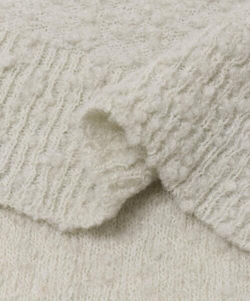 LAATO(ラート)の「pill pill loose knit(ニット/セーター・レディース・オレンジ/ブラック/ライトグレー・FREE)」の11枚目の写真