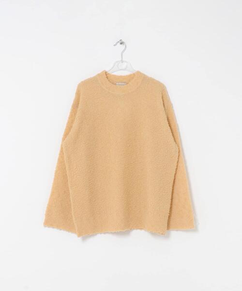 LAATO(ラート)の「pill pill loose knit(ニット/セーター・レディース・オレンジ/ブラック/ライトグレー・FREE)」の14枚目の写真