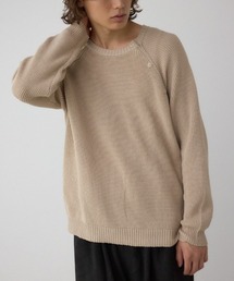 AZUL by moussy | ショルダーボタンニットトップス(ニット/セーター)