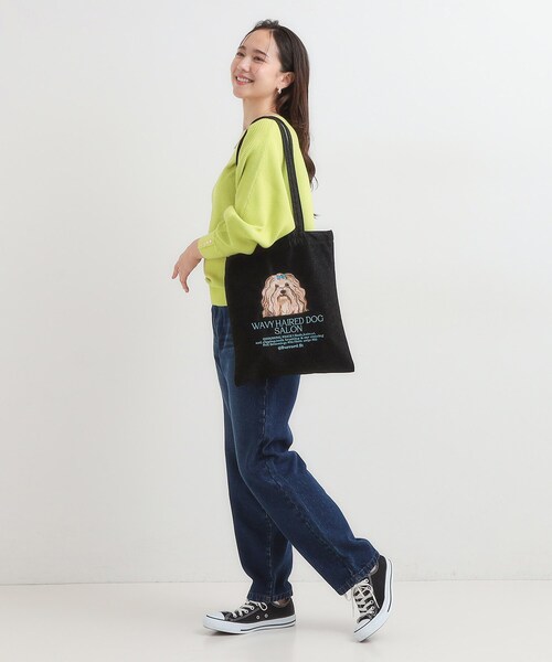 SHOO・LA・RUE(シューラルー)の「アニマルラメトートバッグ(トートバッグ・レディース・ブラック/シルバー/ダークブラウン・00)」の7枚目の写真
