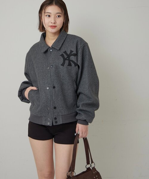 WHO'S WHO gallery(フーズフーギャラリー)の「【KOOKY'N】 KYステンカラースタジャン(スタジャン・メンズ・グレー/ブラック/ネイビー・MEDIUM/SMALL)」の17枚目の写真