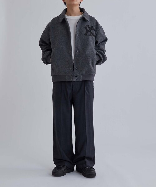 WHO'S WHO gallery(フーズフーギャラリー)の「【KOOKY'N】 KYステンカラースタジャン(スタジャン・メンズ・グレー/ブラック/ネイビー・MEDIUM/SMALL)」の16枚目の写真