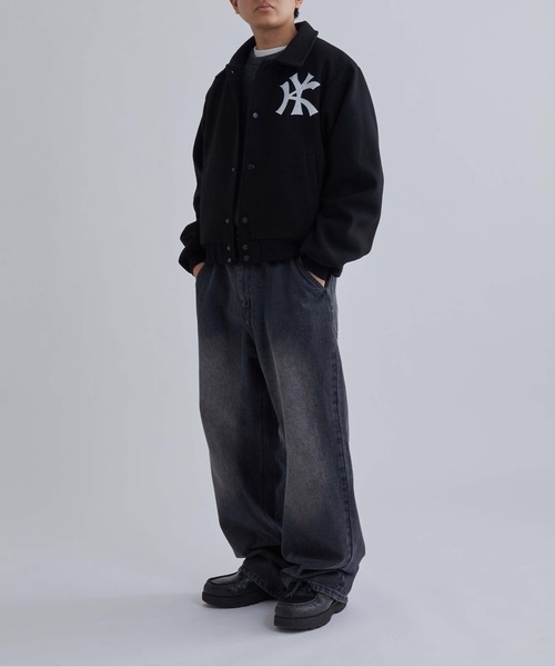 WHO'S WHO gallery(フーズフーギャラリー)の「【KOOKY'N】 KYステンカラースタジャン(スタジャン・メンズ・グレー/ブラック/ネイビー・MEDIUM/SMALL)」の11枚目の写真