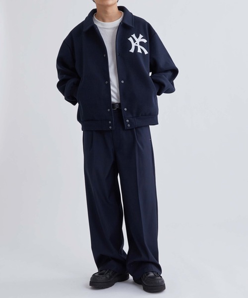 WHO'S WHO gallery(フーズフーギャラリー)の「【KOOKY'N】 KYステンカラースタジャン(スタジャン・メンズ・グレー/ブラック/ネイビー・MEDIUM/SMALL)」の7枚目の写真