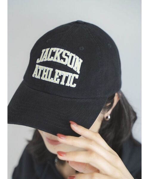 Ungrid(アングリッド)の「Russell×JacksonMatisse 別注ロゴキャップ(キャップ・レディース・ネイビー/ブラック/ベージュ・FREE)」の12枚目の写真