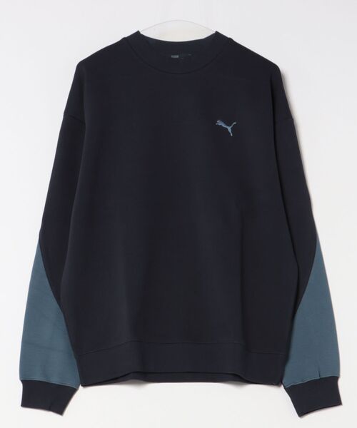 PUMA（プーマ）の「《PUMA》CORE HERITAGE MX ｸﾙｰｽｳｪｯﾄ（スウェット・メンズ・ブラック/ブルー系その他/ブラウン系その他・L/M/S/XL）」の3枚目の写真