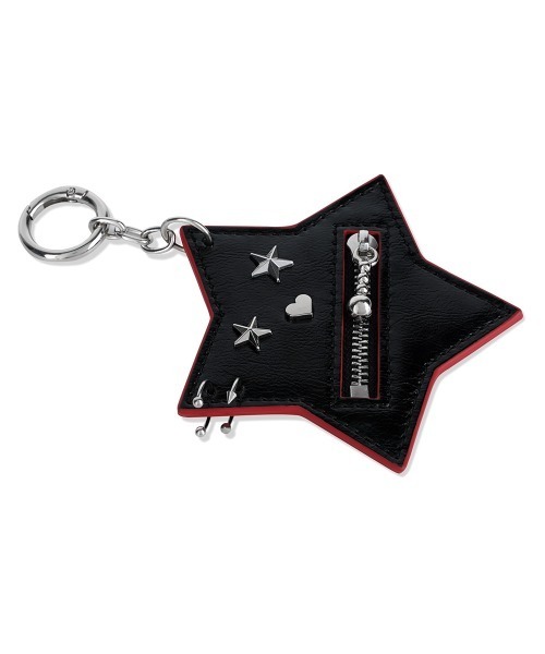 mahagrid/マハグリッド』 PIERCING STAR KEYRING/星柄キーリング