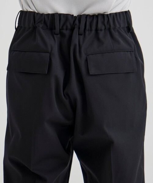 UNITED TOKYO(ユナイテッドトウキョウ)の「【残りわずか】WOOL COTTON ギャバ 2タックパンツ |防臭性/吸湿性/ムレ防止(スラックス・メンズ・ダークブラウン/ダークネイビー・1/2)」の15枚目の写真