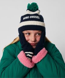 BOBO CHOSES（ボボショーズ）の「striped beanie【キッズ】（ニットキャップ/ビーニー）」