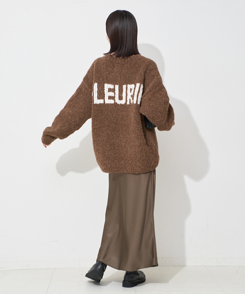＋81BRANCA（ハチイチブランカ）の「+81BRANCA/ハチイチブランカ SLOBE別注 ペルーニット（ニット/セーター・レディース・ブラウン/グレー・FREE）」の21枚目の写真