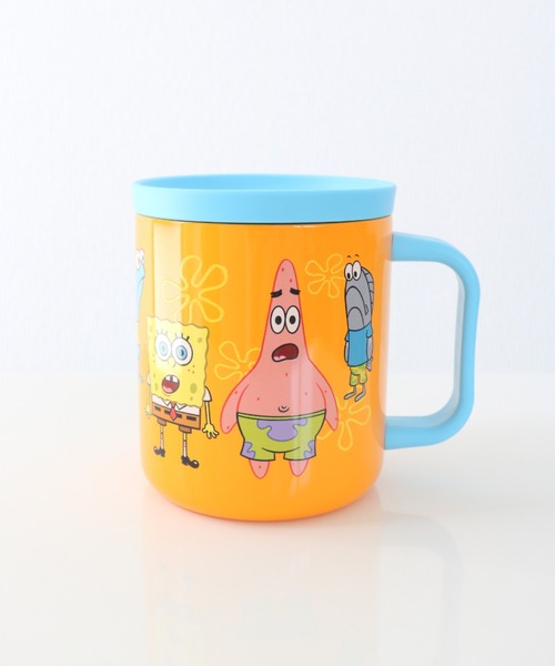 SiNCERE（シンシア）の「〈SPONGEBOB/スポンジボブ〉STAINLESS MUG/蓋付き ステンレスマグ WITH LID（グラス/マグカップ/タンブラー・レディース・ホワイト/オレンジ・ONE SIZE）」の12枚目の写真