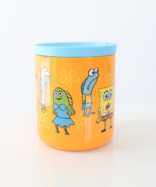 SiNCERE（シンシア）の「〈SPONGEBOB/スポンジボブ〉STAINLESS MUG/蓋付き ステンレスマグ WITH LID（グラス/マグカップ/タンブラー・レディース・ホワイト/オレンジ・ONE SIZE）」の13枚目の写真