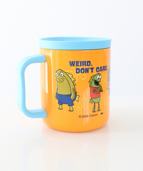 SiNCERE（シンシア）の「〈SPONGEBOB/スポンジボブ〉STAINLESS MUG/蓋付き ステンレスマグ WITH LID（グラス/マグカップ/タンブラー・レディース・ホワイト/オレンジ・ONE SIZE）」の14枚目の写真