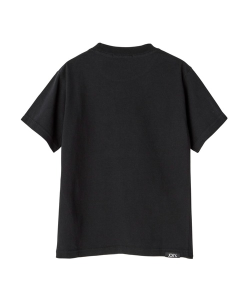 JOEY HYSTERIC（ジョーイヒステリック）の「NEXT LEVEL 刺繍 Tシャツ（Tシャツ/カットソー・キッズ・ブラック/ホワイト系その他2・SMALL/MEDIUM）」の4枚目の写真
