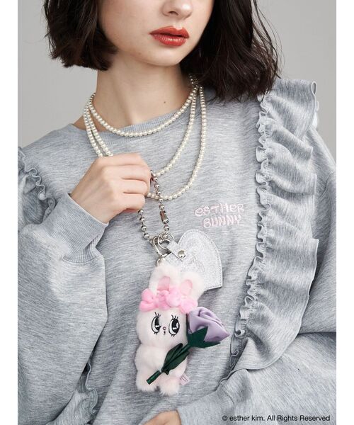 Esther Bunny×jouetie】ハートチャーム（キーホルダー）｜jouetie