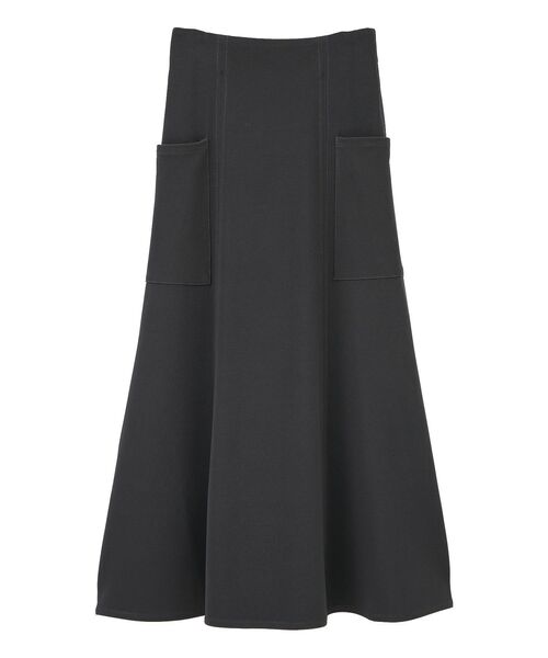 ELENCARE DUE(エレンカーレデュエ)の「・ELENCARE DUE サイドポケットフレアスカート(スカート・レディース・チャコールグレー/グリーン/ブラウン/ブラック・FREE)」の8枚目の写真