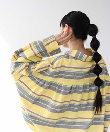 Three Four Time | 先染めネルマルチボーダーシャツ(シャツ/ブラウス)