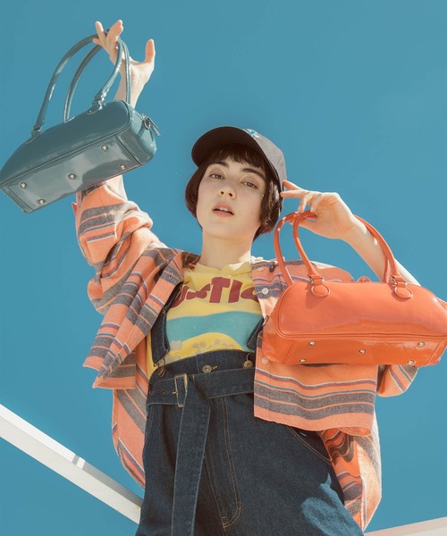 Three Four Time（ｽﾘｰﾌｫｰﾀｲﾑ）の「先染めネルマルチボーダーシャツ（シャツ/ブラウス・レディース・イエロー系その他/オレンジ系その他/レッド系その他・FREE）」の17枚目の写真